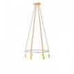 Lustre Cage avec 6 bras Edison ST64