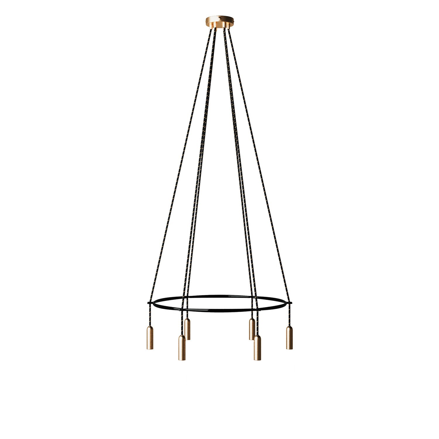 Lustre Cage avec 6 bras P-Light