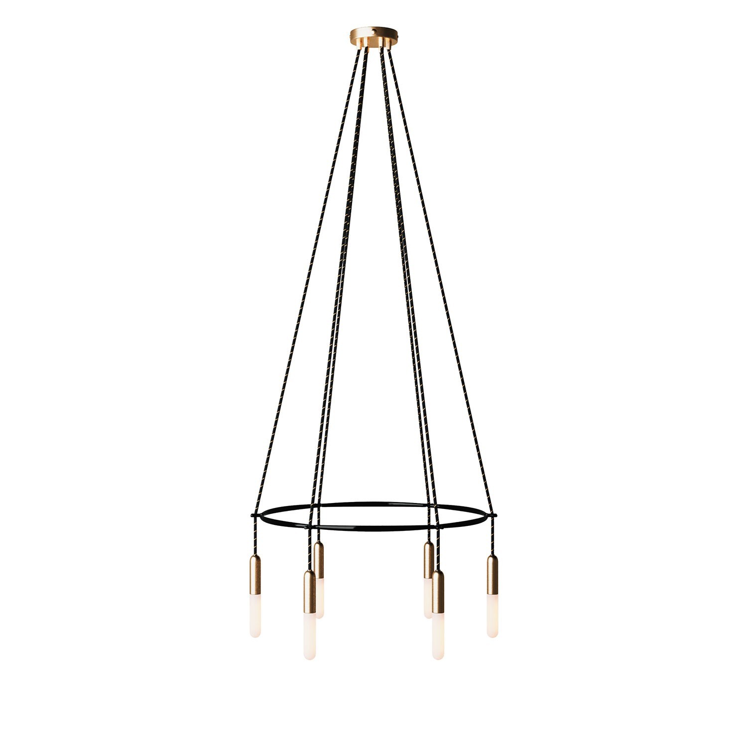 Lustre Cage avec 6 bras P-Light