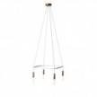 Lustre Cage avec 4 bras P-Light