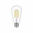 Ampoule LED Transparente Edison ST64 7W 806Lm E27 3500K Dimmable - N02