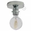 Fermaluce Metal met E27 schroefdraadfitting, metalen lamp