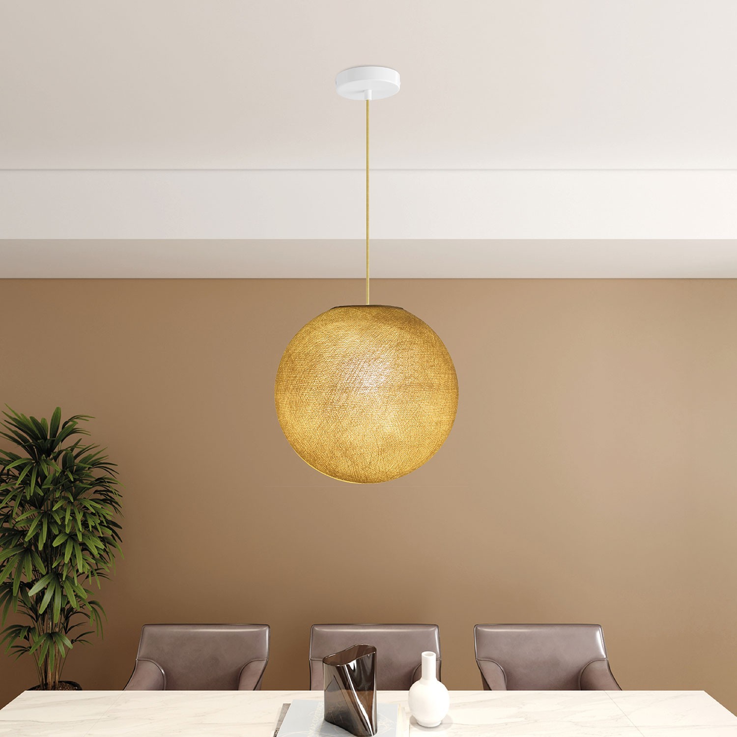 Lampe suspension avec abat-jour Sfera