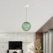 Hanglamp met handgemaakte Sphere Lampenkap