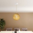 Hanglamp met handgemaakte Sphere Lampenkap