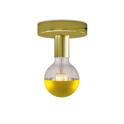 Fermaluce metalen lamp met Globe LED lichtbron