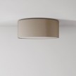 Kleine stoffen plafondlamp - Made in Italy