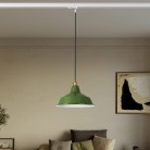 Bistrot rail hanglamp met lampenkap