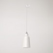 Hanglamp met Bottiglia lampenkap en railadapter