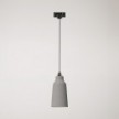 Hanglamp met Bottiglia lampenkap en railadapter