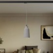 Hanglamp met Bottiglia lampenkap en railadapter