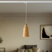 Hanglamp met Bottiglia lampenkap en railadapter