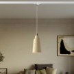 Hanglamp met Bottiglia lampenkap en railadapter