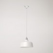 Hanglamp met Coppa kap en railadapter