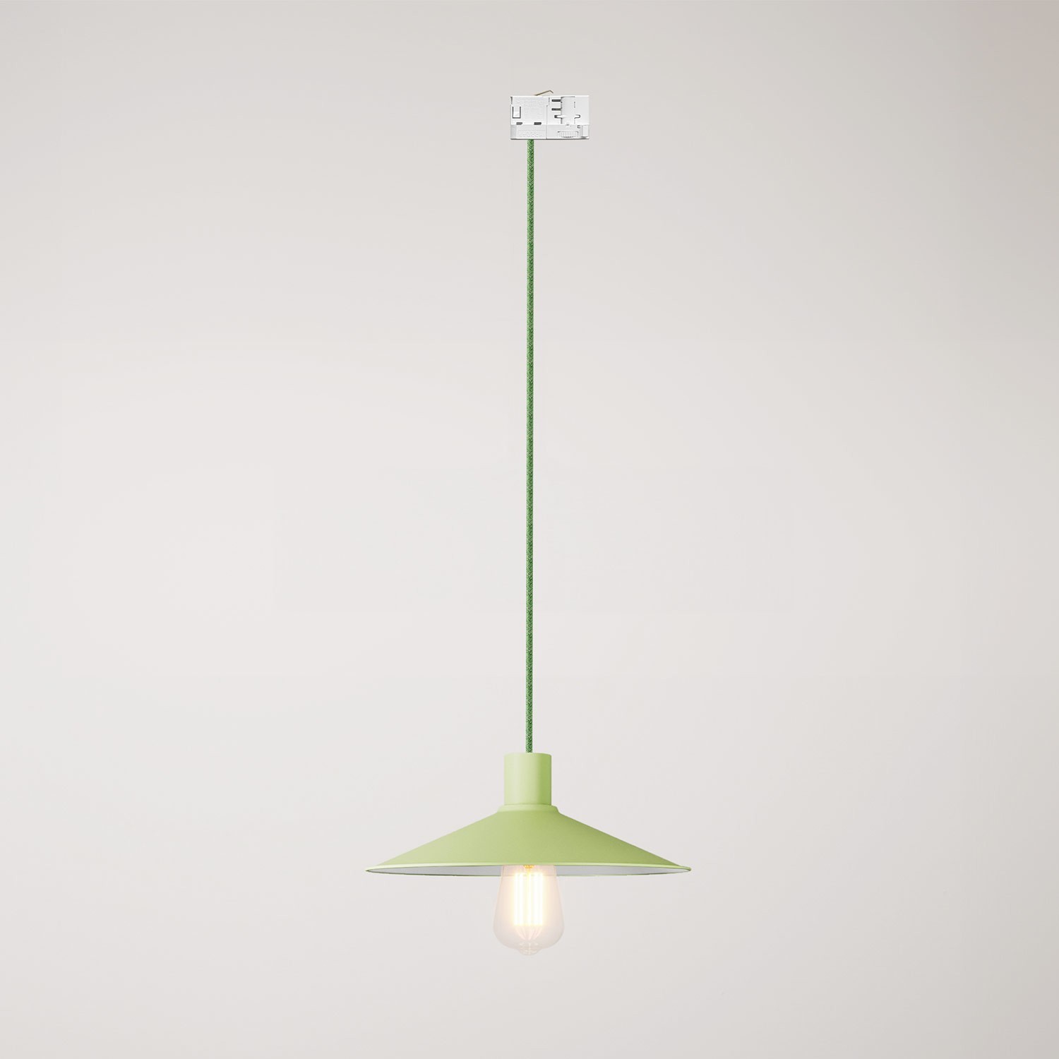 Swing Pastel hanglamp met kap voor railsystemen