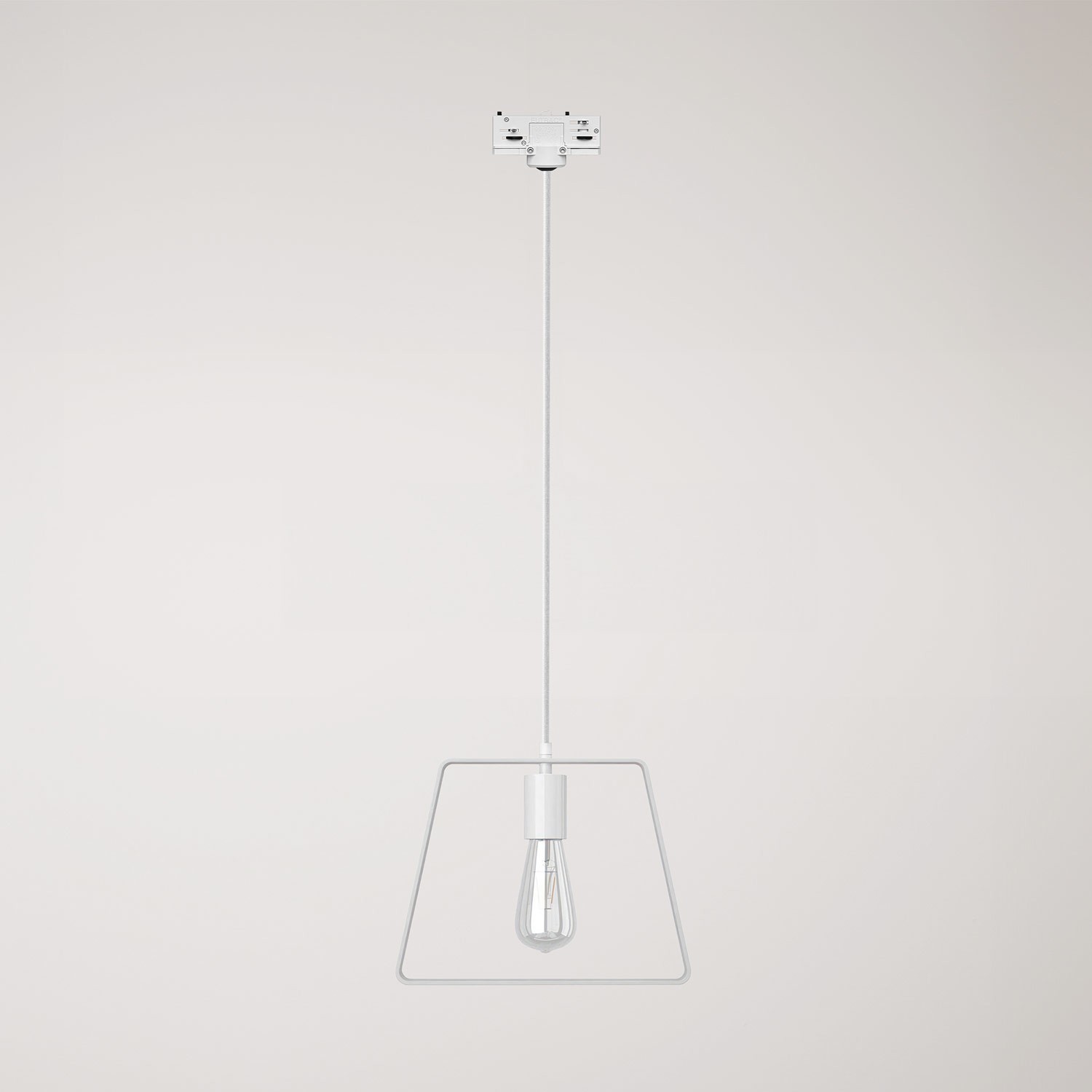 Hanglamp met Duedì kap en railadapter