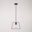 Hanglamp met Duedì kap en railadapter