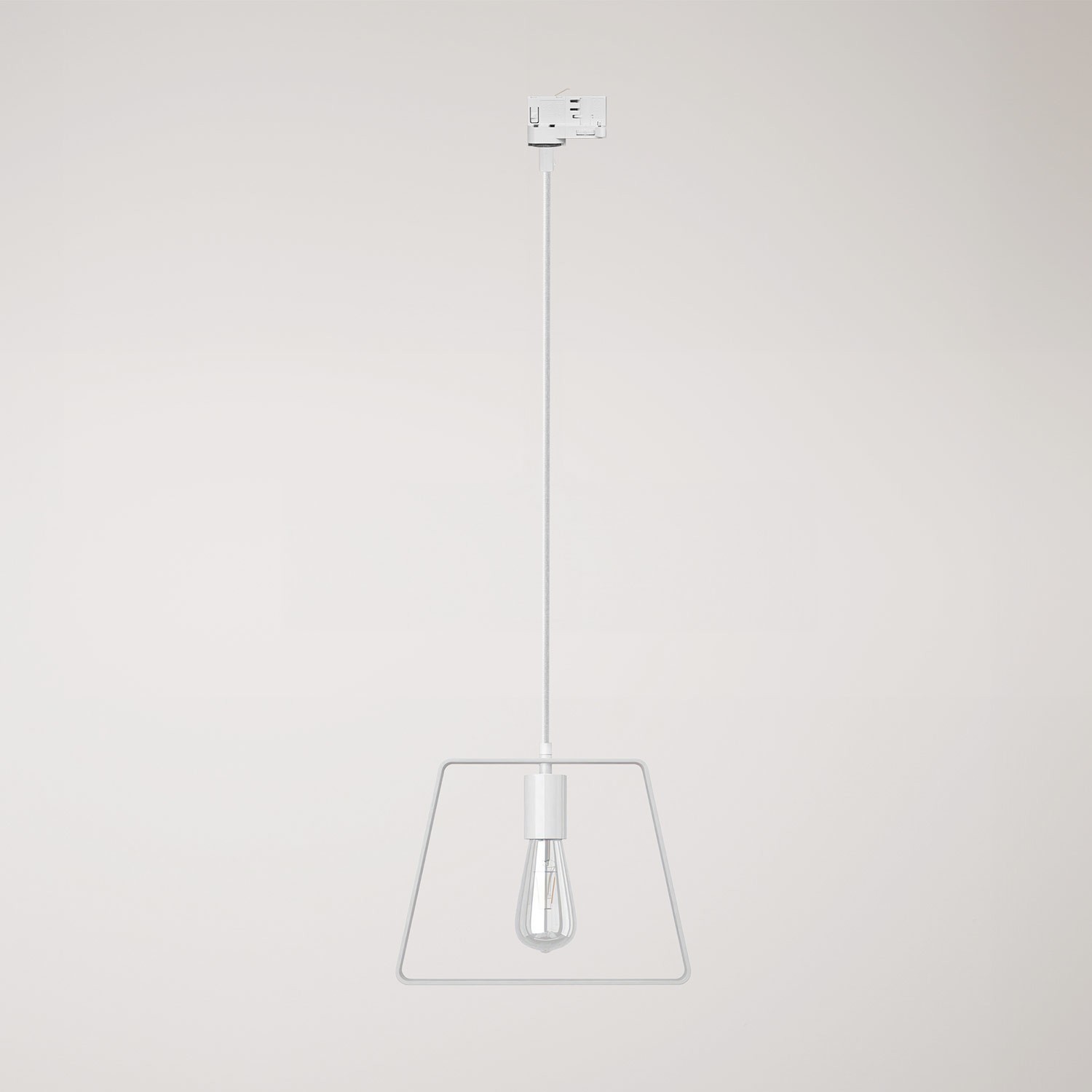 Hanglamp met Duedì kap en railadapter