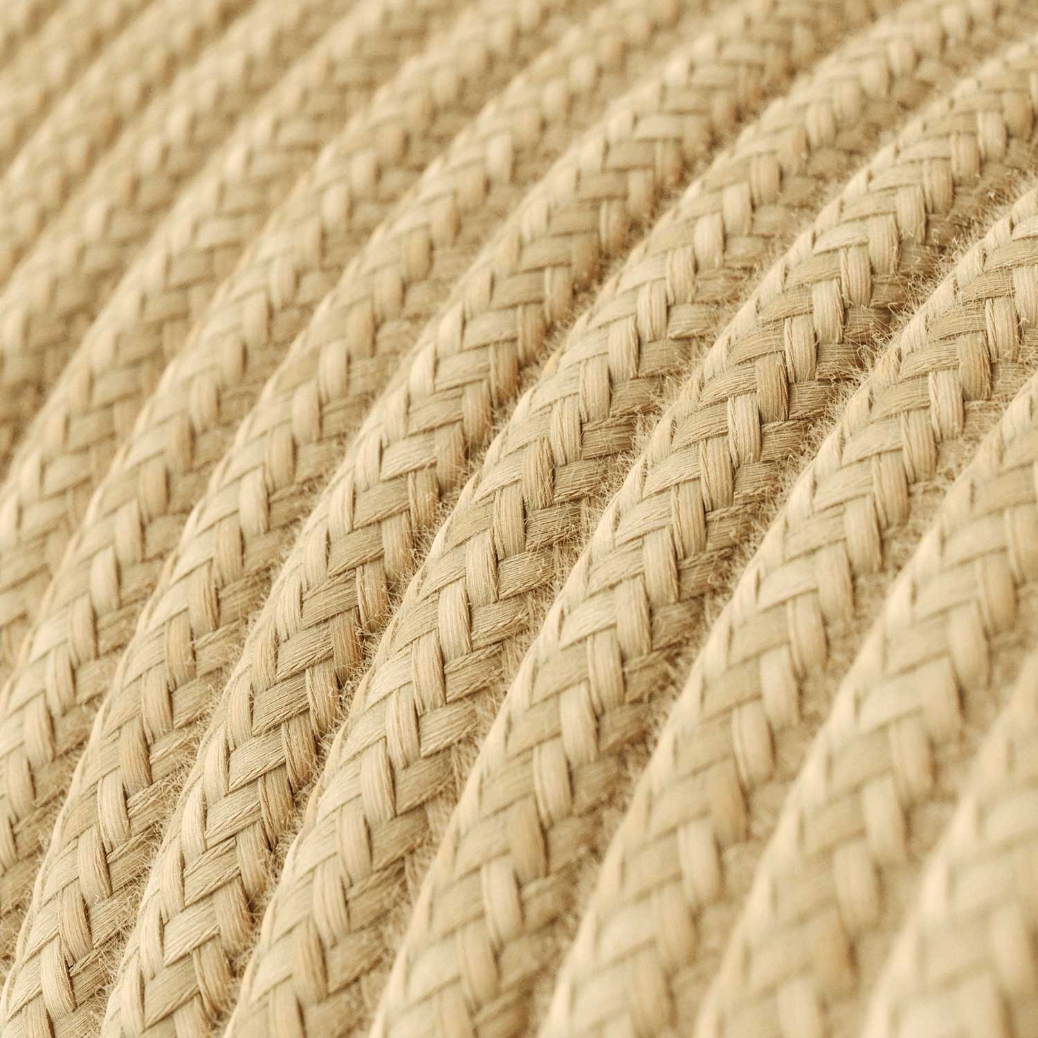 MoCo Posaluce Cubetto de liège naturel, fourni avec câble textile, interrupteur et prise bipolaire