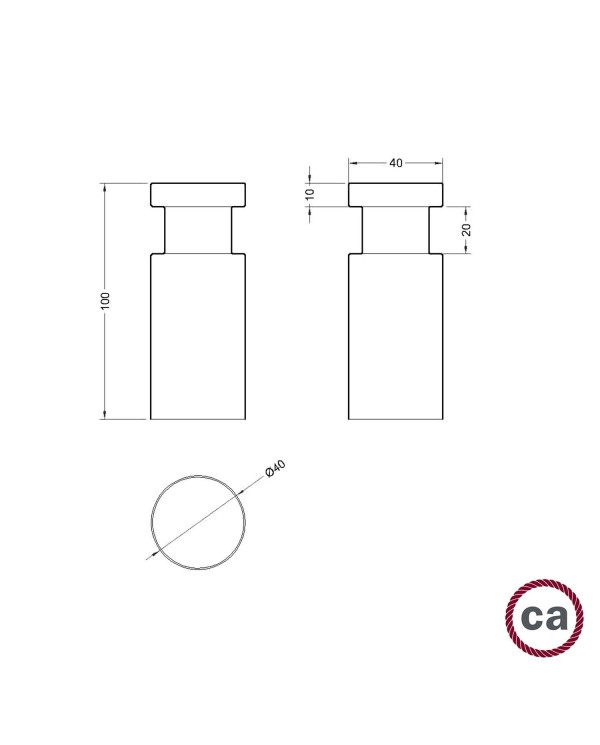 Rolé, passe-câble en bois, fixation murale pour lampe à suspension