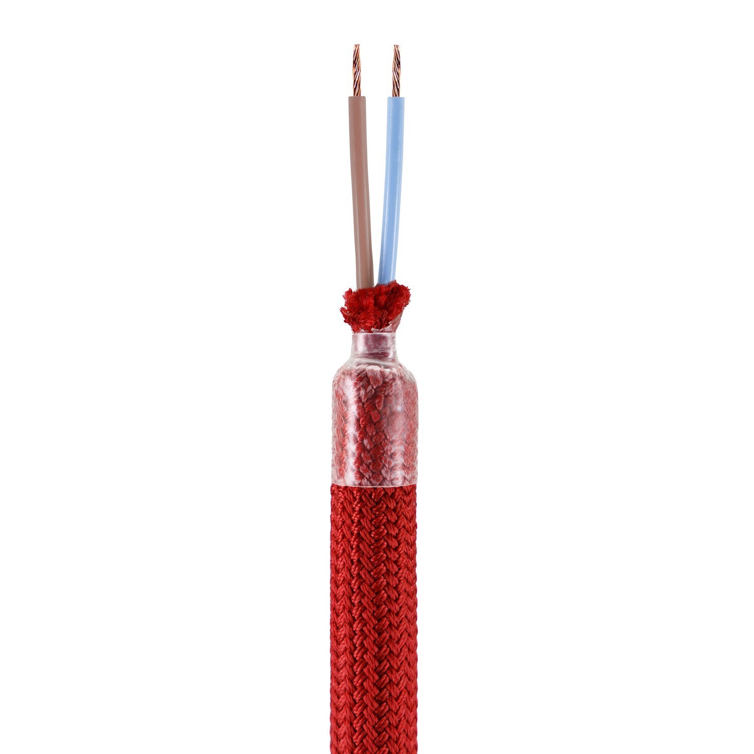 Kit Creative Flex tube flexible recouvert de tissu RM09 Rouge