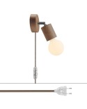 Lampe Spostaluce Snodo réglable en bois