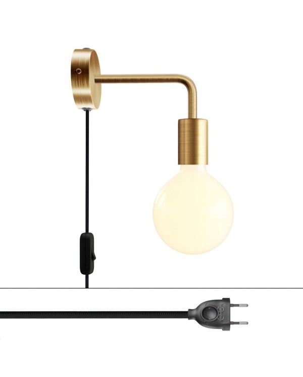 Spostaluce metalen lamp met gebogen arm