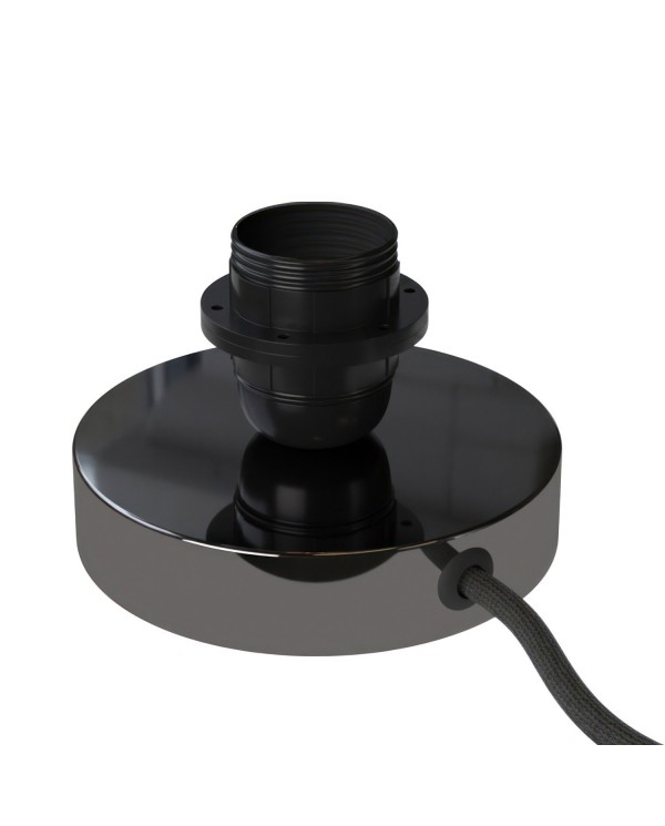 Posaluce pour abat-jour - Lampe de table en métal