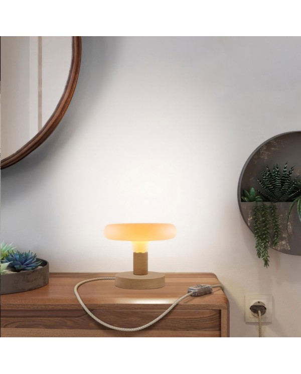 Lampe de table Posaluce Dash en bois