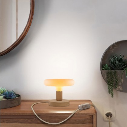 Lampe de table Posaluce Dash en bois