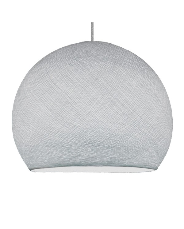 Hanglamp met hangemaakte Dome Lampenkap