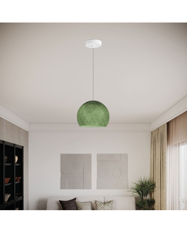 Lampe suspension avec abat-jour Cupola