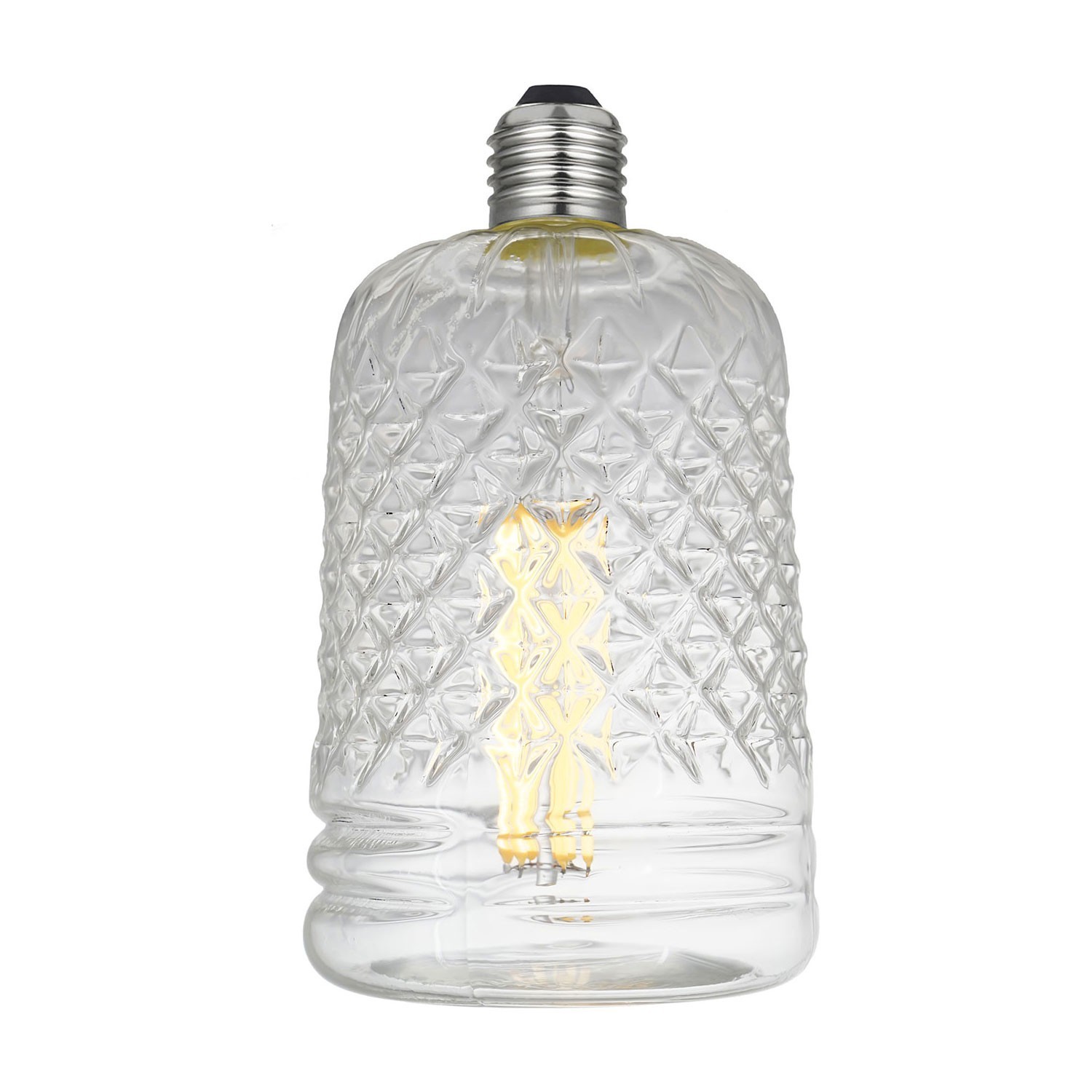 Lustre Cage avec 4 bras Crystal