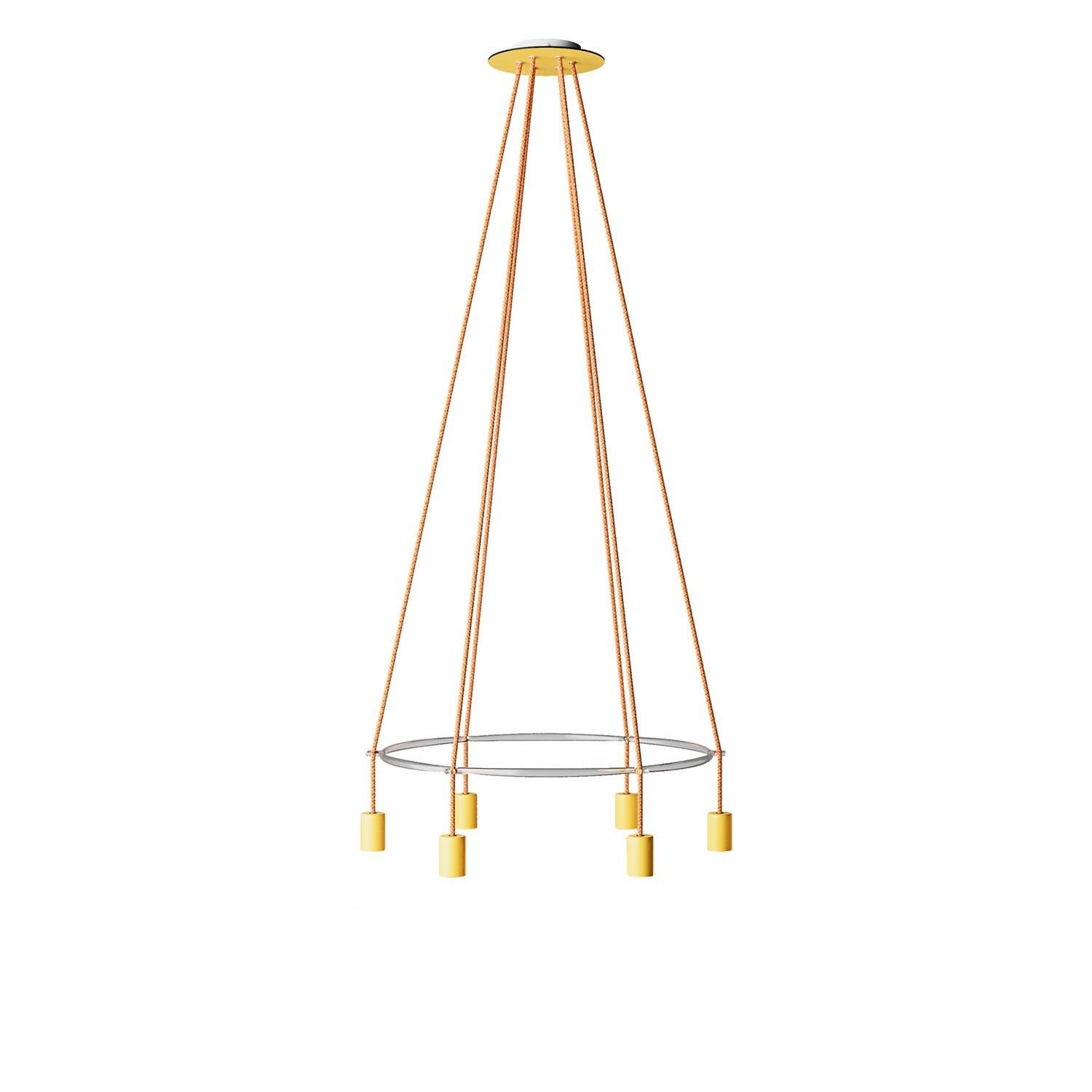 Lustre Cage avec 6 bras Edison ST64