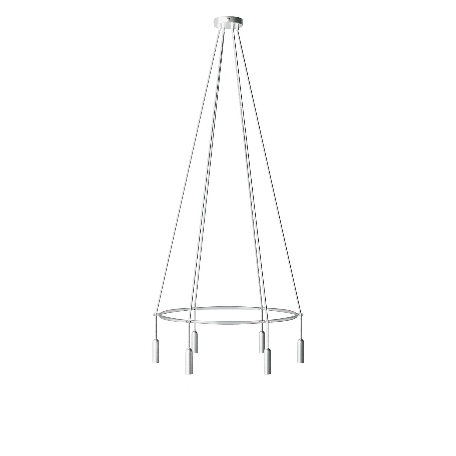 Lustre Cage avec 6 bras P-Light