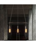 6 Pendels Cage P-Light Lamp