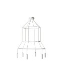 Lustre 3 Cage avec 6 bras P-Light Dash