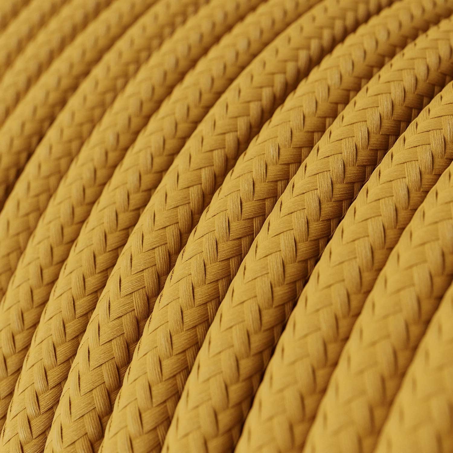 Suspension colorée en silicone avec câble textile