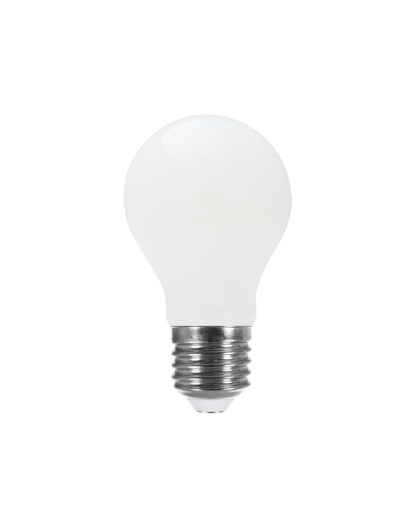 Ampoule LED Goutte A60 forte intensité Blanc Lait 8W 1055Lm E27 4000K