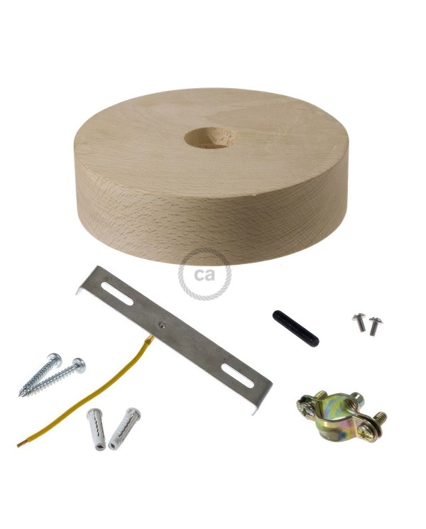 Kit rosace en bois pour corde 2XL