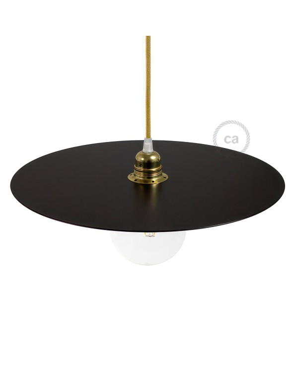 Plat pour suspension Ellepi en fer oversize, diamètre 40 cm, - Made en Italy