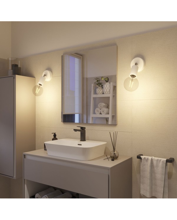 Fermaluce EIVA ELEGANT met verstelbaar scharnier, roset en waterproof IP65 fitting