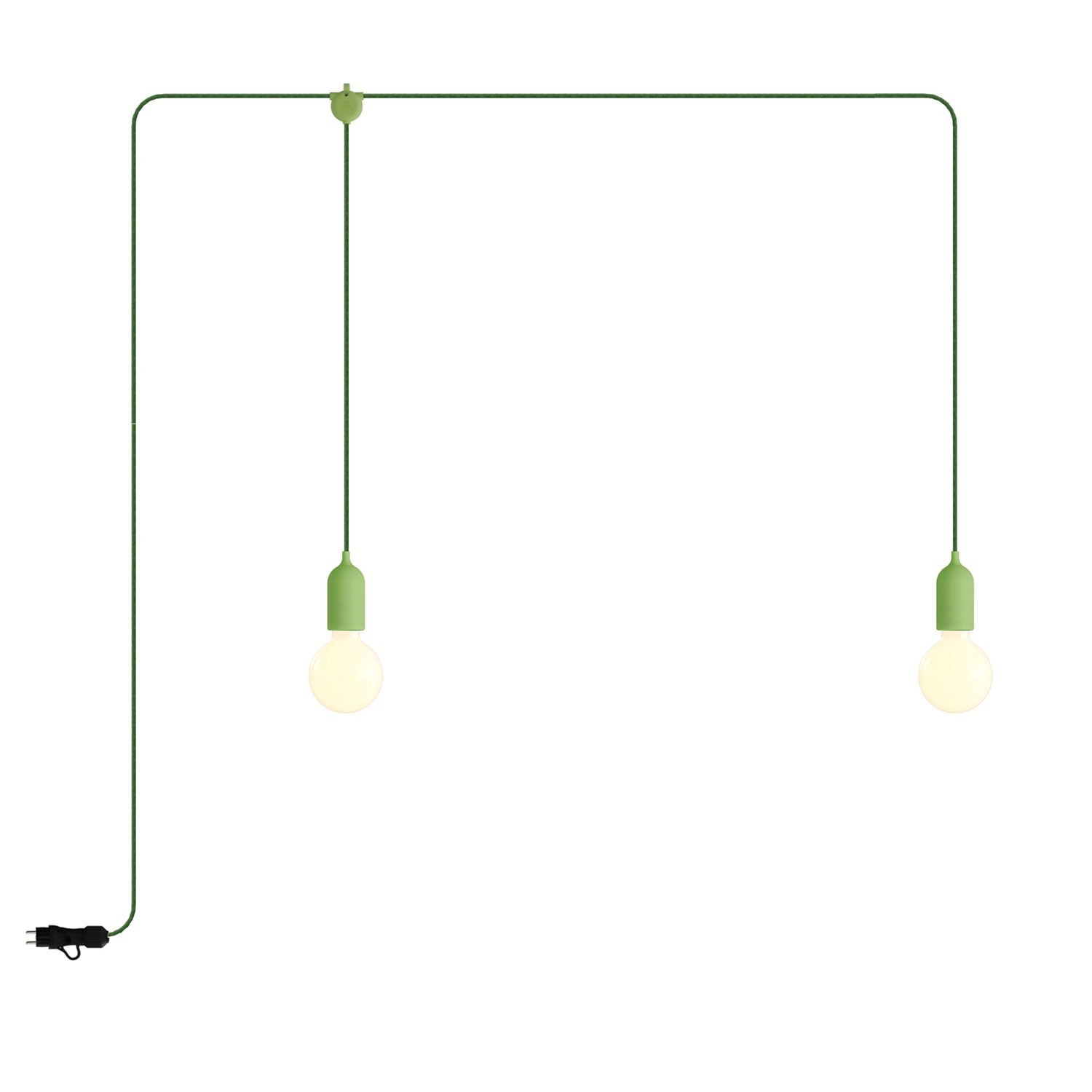 F-Snake EIVA Draagbare buitenlamp IP65 met 2 lampen