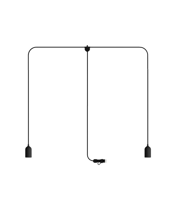 T-Snake EIVA Draagbare buitenlamp IP65 met 2 lampen