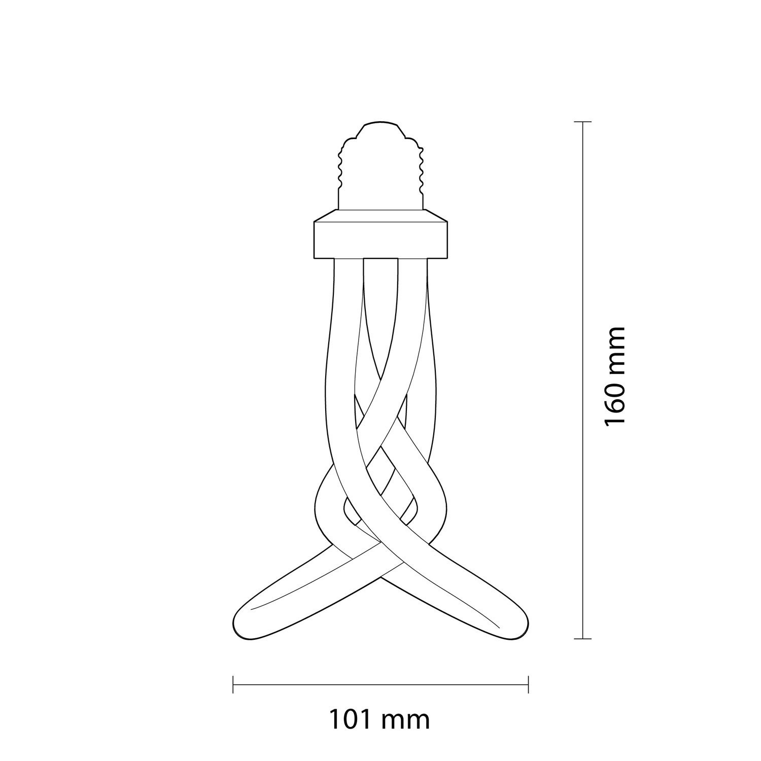 Ampoule LED Plumen 001 6,5W 500Lm E27 3500K Dimmable