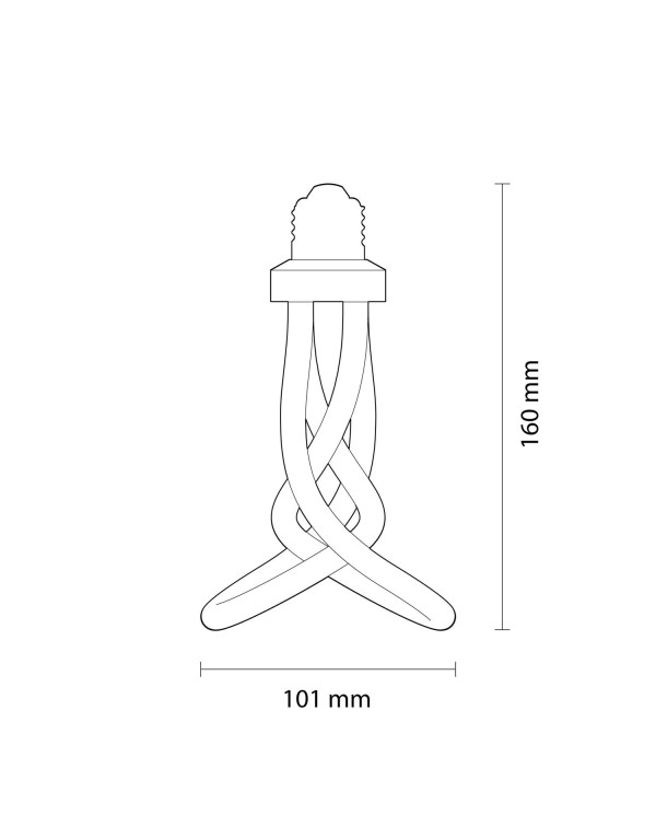 Ampoule LED Plumen 001 6,5W 500Lm E27 3500K Dimmable