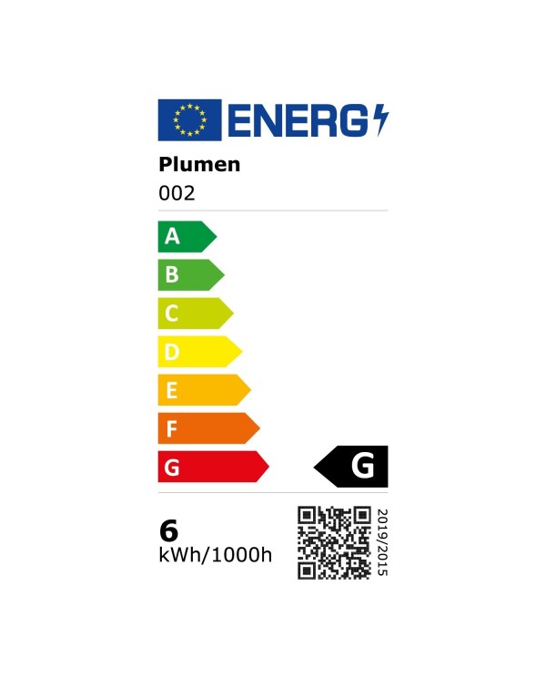 Ampoule LED Plumen 002 6,5W 500Lm E27 2200K Dimmable