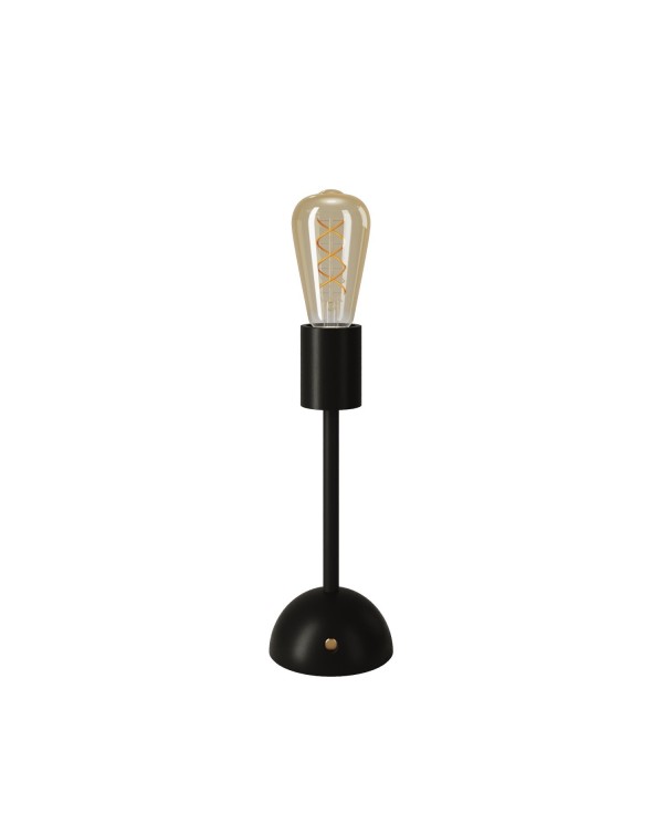 Draagbare en oplaadbare Cables02 Lamp met Edison golden globe gloeilamp