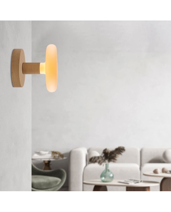 Lampe Fermaluce en bois avec ampoule Dash