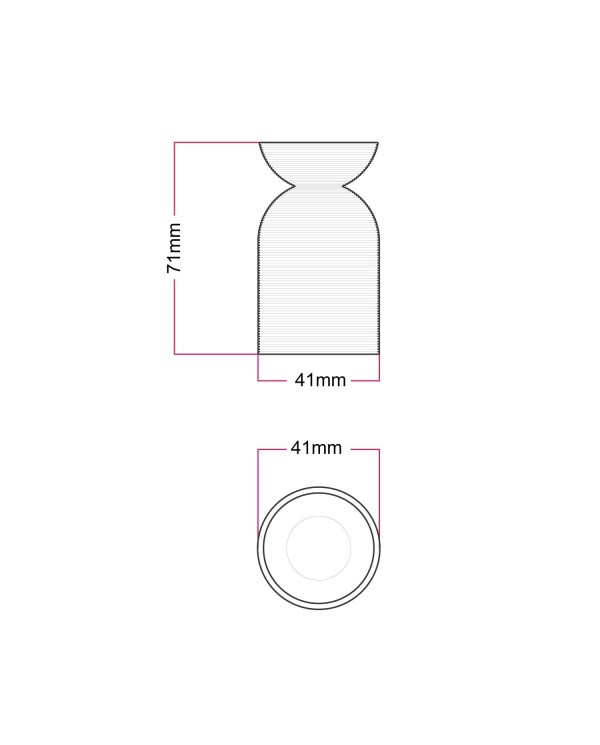 Kit douille E27 en plastique recyclé avec imprimante 3D